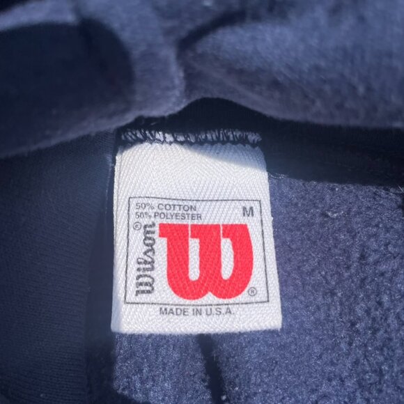 Wilson Men's Navy Hoodie - Picture 3 of 3